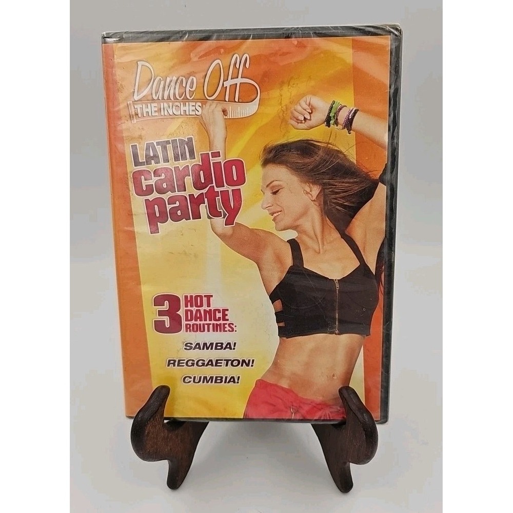 DANCE OFF THE INCHES LATIN CARDIO PARTY DVD NEW SEALED EXERCISE